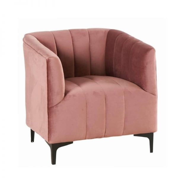 FAUTEUIL PILS ROSE