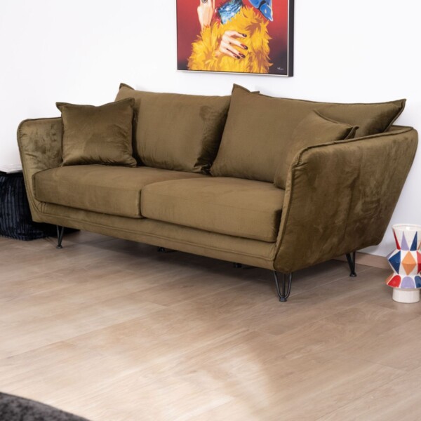 CANAPÉ 3 PLACES HASTING KAKI